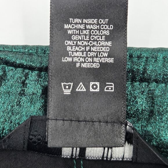 Ali Miles Shimmer Button Up Down Tunic Shirt Womens Size Large Art To Wear Artsy - Picture 8 of 8